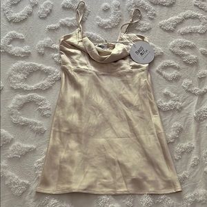 Princess Polly Myah Mini Dress Champagne